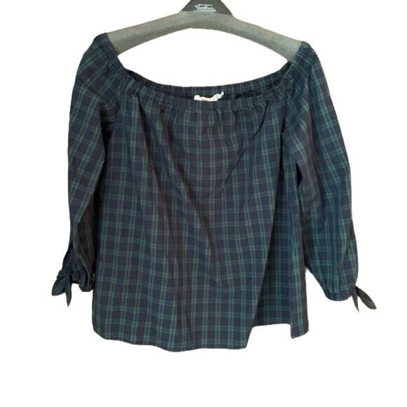 Vineyard Vines Tartan Plaid Blouse - Picture 4 of 7